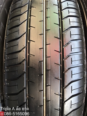 ยางป้ายแดง Bridgestone 185-60-15 ปี 18 ตุ่มเป้งๆ เส้นสีชัดๆ