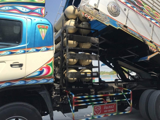 ขาย HINO 360แรงม้า แก๊สห้าง ปี 2556 แม่+ลูก รถใช้น้อยสภาพดี