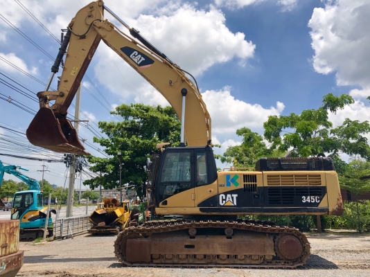 ขายแม็คโคร CATERPILLAR 345 C ปี 2006 บุ้งกี๋ขนาด 3 คิวพร้อมใช้งาน นำเข้าจากต่างประเทศ ติดต่อ 063-9316985 ID LINE : 0639316985 ครับ