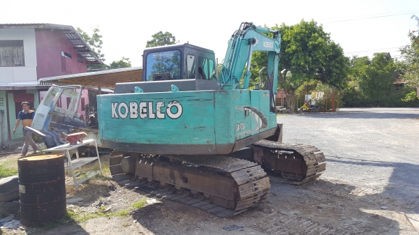 ขายรถ แบคโฮ โกเบ มาร์คทู สภาพพร้อมใช้มีใบอินวอย(เอกสารพร้อม)