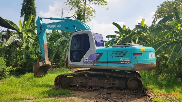 ขายรถแบคโฮ KOBELCO SK200-6 Yn10 Super รุ่นยอดนิยม ใช้งาน 13,xxx ชั่วโมง รถสวย สภาพดี พร้อมใช้งาน เอกสารเล่มทะเบียน ภาษีไม่ขาด