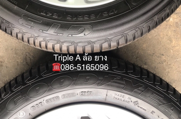 ล้อแม็กใหม่ยกห้าง Honda New JAZZ ขอบ 15 พร้อมยางป้ายแดง GoodYear 175-65-15 สวยกริ๊บ