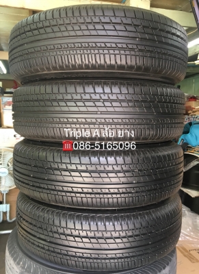 ล้อแม็ก Honda City ขอบ15 พร้อมยาง Bridgestone 175-65-15 ปลายปี 14