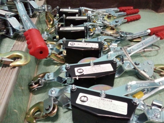 ขายรอกสลิงโยกมือญี่ปุ่น 1000 kg