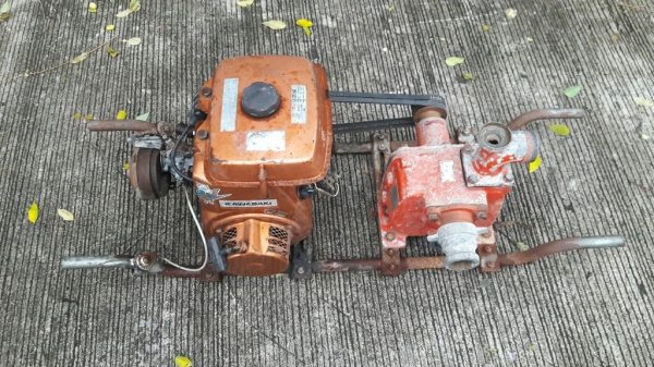 ขายปั้มสูบน้ำแรงดันสูงkawasaki ipk50 ติดโข่ง 2 นิ้ว