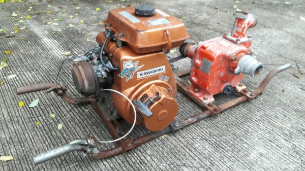 ขายปั้มสูบน้ำแรงดันสูงkawasaki ipk50 ติดโข่ง 2 นิ้ว