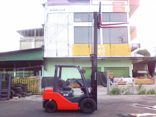 TOYOTA 8FD25 เสาสูง4เมตร ไซค์ซิฟ เกียร์ออร์โต้ เครื่องยนต์ดีเซล1DZ2 ราคาต่อรองได้