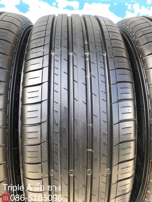 ล้อแม็กพร้อมยางป้ายแดง Honda Civic FC ขอบ16 Dunlop 215-55-16 แม็กสวย ตุ่ม เส้นสีชัด