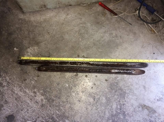 ขายเหล็กงัดยางแพ็คคู่ 2ขนาด20&quot;,24&quot; MADE IN GERMANY. มือสอง