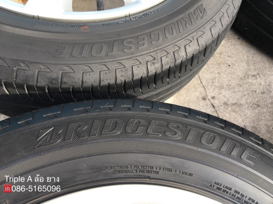 ล้อแม็ก Honda Civic FB ขอบ 16 พร้อมยาง Bridgestone 195-60-16 ปี 13