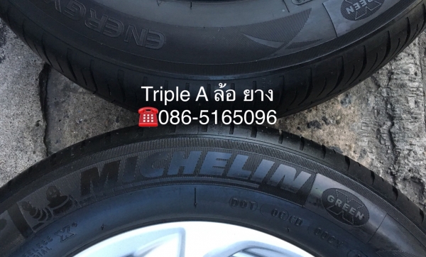 ล้อแม็ก Honda Brio Amaze ขอบ 14 พร้อมยาง Michelin 175-65-14 ปี16