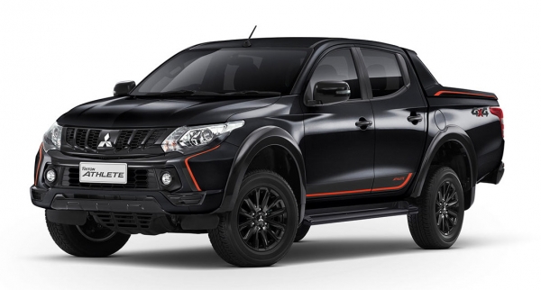 ล้อแม็กป้ายแดง Mitsu New Triton Plus สีดำ ขอบ17 พร้อมยางป้ายแดง Bridgestone 245-65-17 แม็กสวย เนียน