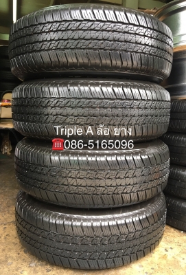ล้อแม็กป้ายแดง Mitsu New Triton Plus สีดำ ขอบ17 พร้อมยางป้ายแดง Bridgestone 245-65-17 แม็กสวย เนียน