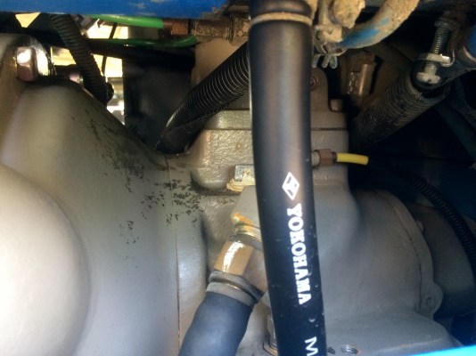 ขายปั๊มลม AIRMAN PDS50S มือ 2 เก่าญี่ปุ่น พร้อมหัวแย๊กคอนกรีต + สายลมยาว 20 เมตร