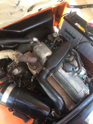 ขาย ฟอล์คลิฟต์ 3 ตัน TOYOTA 3FD30 รถนอกเก่าญี่ปุ่น เสายกสูง 6.5 เมตร