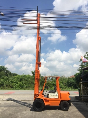 ขาย ฟอล์คลิฟต์ 3 ตัน TOYOTA 3FD30 รถนอกเก่าญี่ปุ่น เสายกสูง 6.5 เมตร