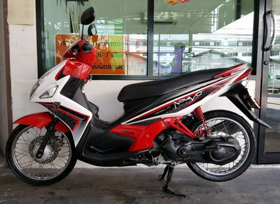 ขออนุญาติขาย YAMAHA NOUVO ELEGANCE 135 รุ่นนี้ออกแบบมาช่วงล่าง เครื่องเดิม สตาร์ทมือและเท้าทีเดียวติด ไม่มีปัญหา ประหยัดน้ำมัน ฟรีค่าโอน