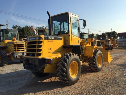 รถญี่ปุ่นเกรดA ขายถูก KOMATSU WA100-3 นำเข้าจากญี่ปุ่น โทร.090-986-2521 อ๊อบ