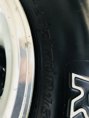 ล้อพร้อมยาง vx80