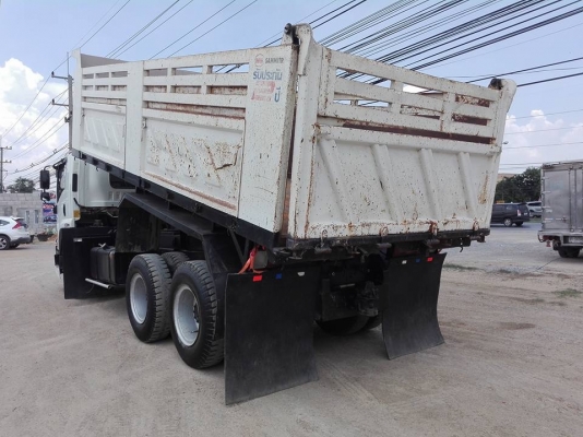 Isuzu FVZ 240 แรง ปี 53 สองเพลาดัมพ์สามมิตร แม่เดี่ยวมีระบบลากลูก สวยเดิมตามรุ่นพร้อมใช้งาน Isuzu FVZ 240 แรง ปี 53 สองเพลาดัมพ์สามมิตร แม่เดี่ยวมีระบบลากลูก สวยเดิมตามรุ่นพร้อมใช้งาน