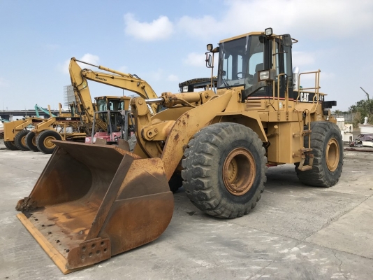 รถตัก CAT 950F2 สภาพสวย นำเข้าจากญี่ปุ่น ใช้งานน้อย ๆ มาถึงไทยแล้วครับ