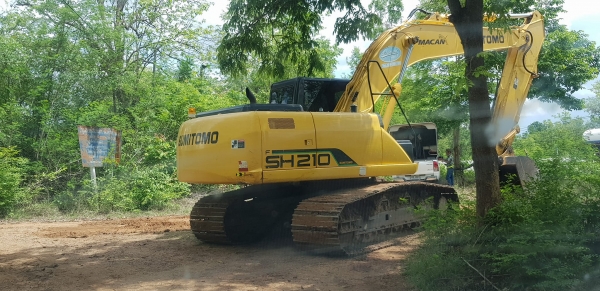 ขายดาวน์ Sumitomo SH210-5F , 2100 ชั่วโมง , รถปี 59