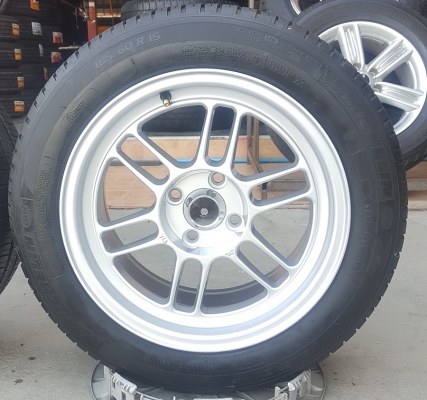 ล้อใหม่15 Rpf1 4รู100 ยาง\%185/60/15 4 ล้อ ล้อใหม่15 Rpf1 4รู100 ยาง\%185/60/15 4 ล้อ