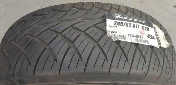 ยางใหม่ตกปี265/65/17 ปี 0917 NITTO NT420 Japan 2 เส้น