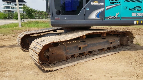 ขายรถขุดแบ็คโค KOBELCO SK200-8ซุปเปอร์Xทำงาน9799ซม.พร้อมลงงานเอวแน่นช่วงล่างดี เครื่องเดิมแห้ง
