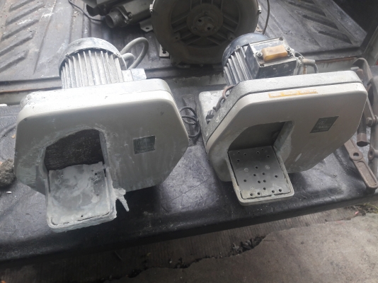 ขาย !! มอเตอร์เจียขนาด0.55kw.220v.