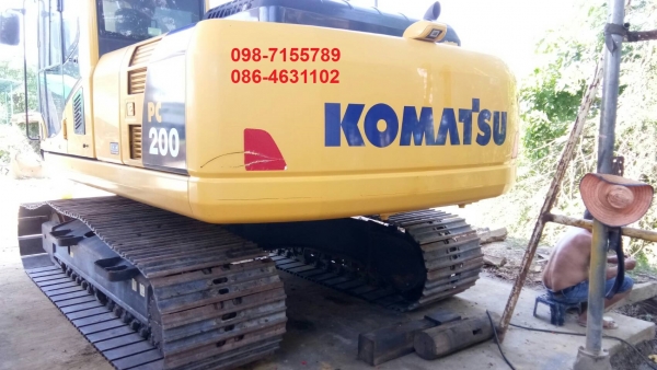 ขาย!! >>> Komatsu Pc200 รุ่น 8MO สวยเต็มพร้อมลุยงาน <<< เบอร์ติดต่อ 098-7155789 086-4631102