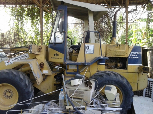 wa100-1ต่อแขนต่อบุ้งกี๋แล้ว รถเก่านอกใช้ในไทยไม่นาน @770,000 บาท โทรเลย ☎ 081-989-1989 + ID LINE :rangrayong หรั่งครับ