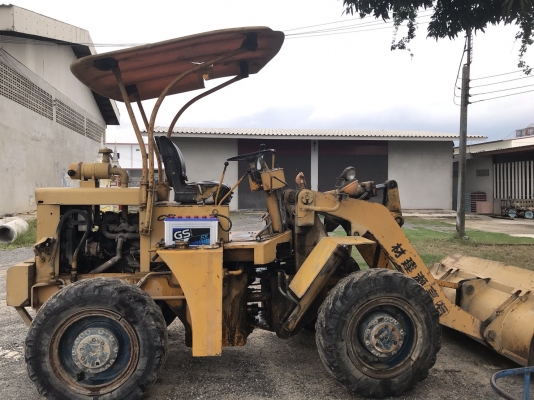 ขายด่วนนน รถตักล้อยาง TCM เอวอ่อน เครื่องยนต์สภาพดีอยู่จ้า