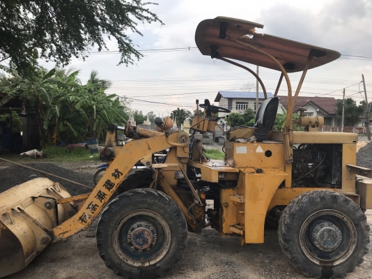 ขายด่วนนน รถตักล้อยาง TCM เอวอ่อน เครื่องยนต์สภาพดีอยู่จ้า