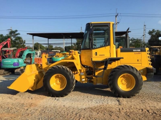 รถญี่ปุ่นเกรดA ขายถูก KOMATSU WA100-3 นำเข้าจากญี่ปุ่น โทร.090-986-2521 อ๊อบ