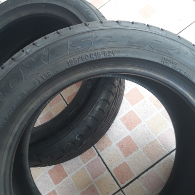 ยางใหม่ค้างสต็อค 195-50-15 TOYO T1R (1คู่)
