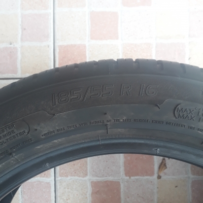 ยาง 185-55-16 MICHELIN ปี16 สวยจัด1ชุด