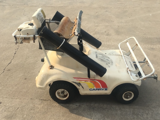 รถกอล์ฟแบบยืน ยี่ห้อ HITACHI รุ่น CARRY3 ระบบไฟฟ้า ผ่อน 0\% นาน 4เดือน ทันที!!! รถกอล์ฟแบบยืน ยี่ห้อ HITACHI รุ่น CARRY3 ระบบไฟฟ้า ผ่อน 0\% นาน 4เดือน ทันที!!!