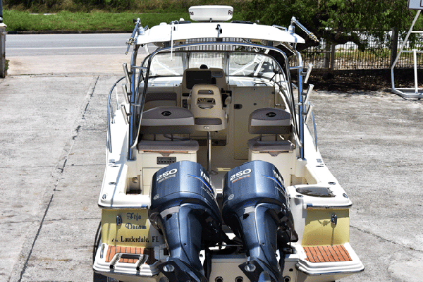 Scout Abaco 295,  2008 (w/Yamaha 250 x 2) 4 stroke 30 ฟุต