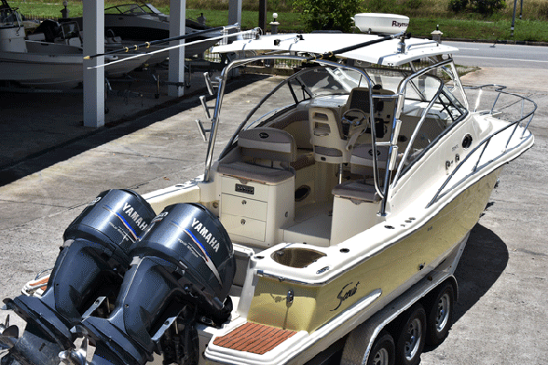 Scout Abaco 295,  2008 (w/Yamaha 250 x 2) 4 stroke 30 ฟุต