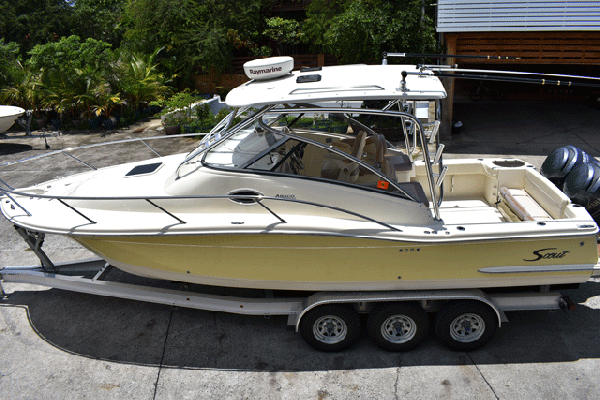 Scout Abaco 295,  2008 (w/Yamaha 250 x 2) 4 stroke 30 ฟุต