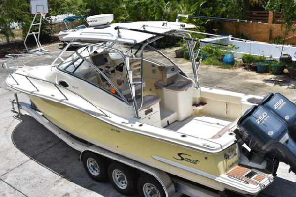 Scout Abaco 295,  2008 (w/Yamaha 250 x 2) 4 stroke 30 ฟุต