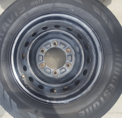 ล้อกะทะขอบ15 6รู139 กว้าง6 ยาง205/70/15 4 ล้อ ล้อกะทะขอบ15 6รู139 กว้าง6 ยาง205/70/15 4 ล้อ