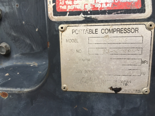 ปั๊มลมสกรู Airman PDS130S 0.7บาร์ พร้อมใช้งาน มีคลิปการทำงาน ปั๊มลมสกรู Airman PDS130S 0.7บาร์ พร้อมใช้งาน มีคลิปการทำงาน