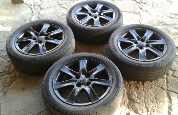 แม็ก ขอบ15 เอนไก 4 รู 100 สีดำซิ่ง