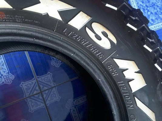 Maxxis MT764 ขนาด 265-75-16 ปี15 สภาพสวยๆ 1ชุด