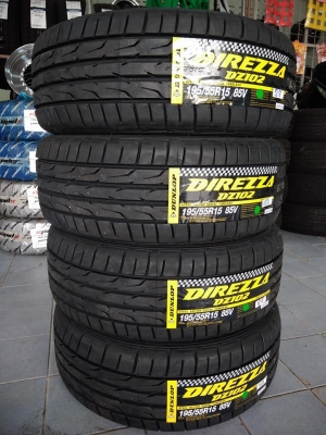 ยางใหม่ดันลอป dz102 สายพันธ์สปอร์ต ขอบ 15 ปี 18 สี่เส้น 8000 บาท พร้อมติดตั้ง