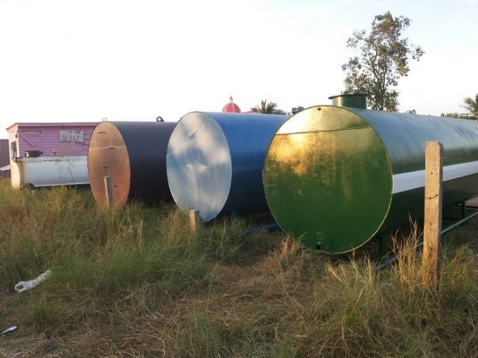 ถังน้ำมันขนาด 33000 ลิตรเหล็กหนา 6 มิลพร้อมใช้งาน ถังน้ำมันขนาด 33000 ลิตรเหล็กหนา 6 มิลพร้อมใช้งาน