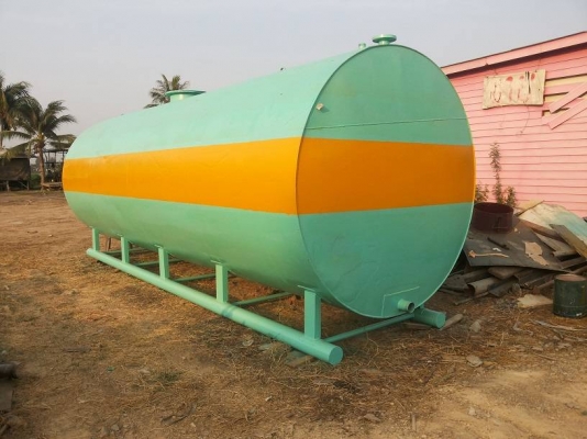 ถังน้ำมันขนาด 33000 ลิตรเหล็กหนา 6 มิลพร้อมใช้งาน