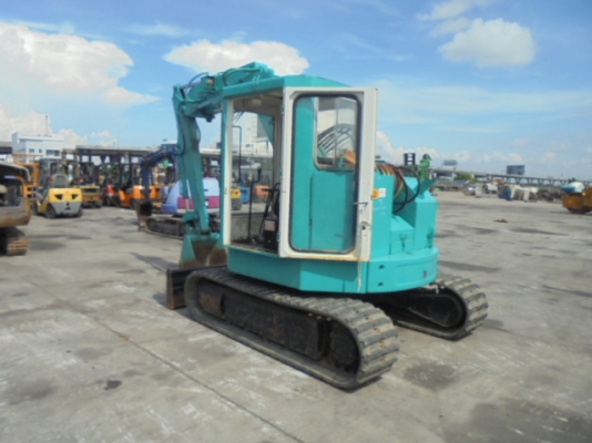 ขายถูกรถขุด MINI EXCAVATOR MITSUBISHI MXR55 เครื่อง K4M / แทรคยาง / คอนโทรนลูกหมาก /มีเก๋ง เก่าจากญี